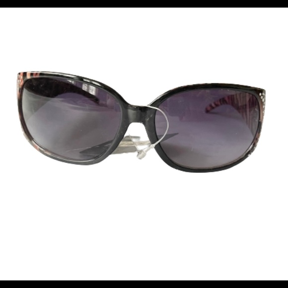 Tiger stripe rhinestone embellished sunglasses - Picture 2 of 6